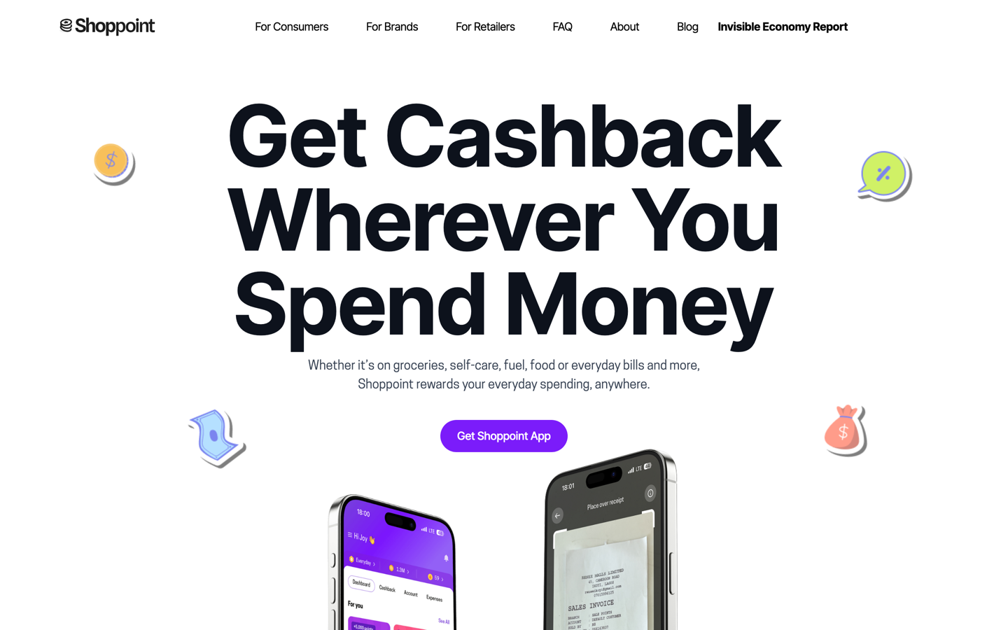 Shoppoint — cashback rewards platform